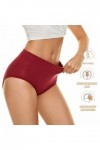 Culotte Dentelle Strings Culotte Taille Basse 4 pièces sous-vêtements étanches Taille Haute pour Femmes Culotte Grande Taille
