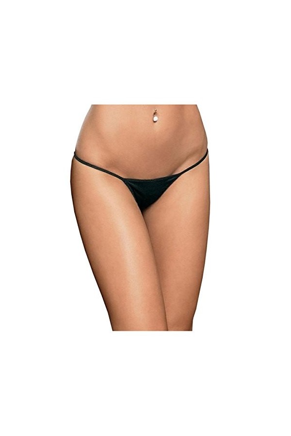 Simply Gorgeous 3er-Pack Sexy Ladies G-String Tangas - Schwarz, weiß & Bleu - Einheitsgröße