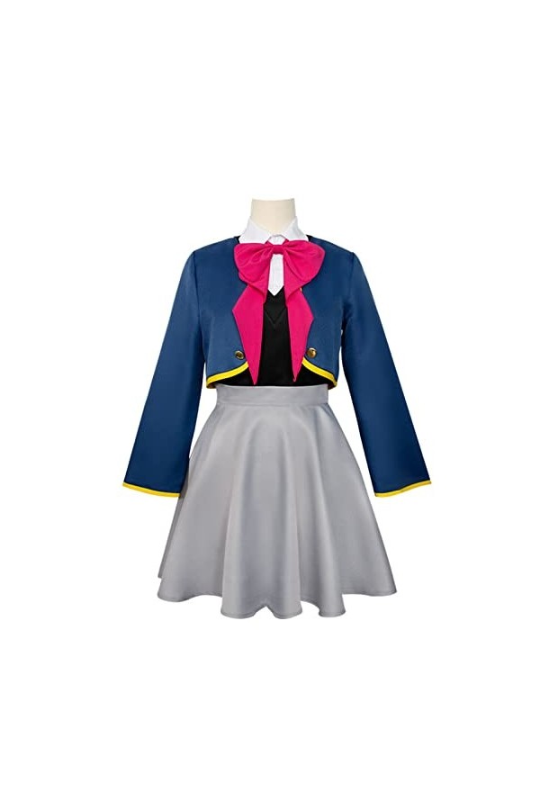 WSTCCOS Costume de cosplay Hoshino Rubii Arima Kana - Robe Oshi No Ko - Tenue uniforme scolaire - Taille M