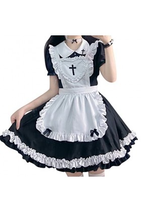 Déguisements & Cosplay Femme Tenue de mode pour femmes tenue mignonne robe de déguisement de Cosplay robe à manches courtes b