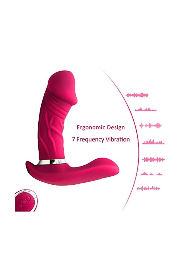 ?i??o femme culotte ???????? clitoridien V?Br??T Mini Vîbromasseur de Culotte de Vîbromasseur Télécommandé V?Br??T Avec Téléc