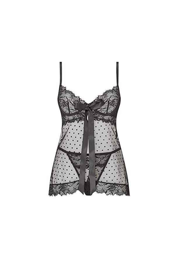 Ann Summers Bon Bon Bon Nuisette sexy Noir, Noir , S