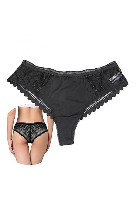 Dasongff Culottes Dentelle pour Femme Taille Haute Shorties Femmes Sexy Culotte Sexy Chic Slip Sexy Coquin Transparente Tanga