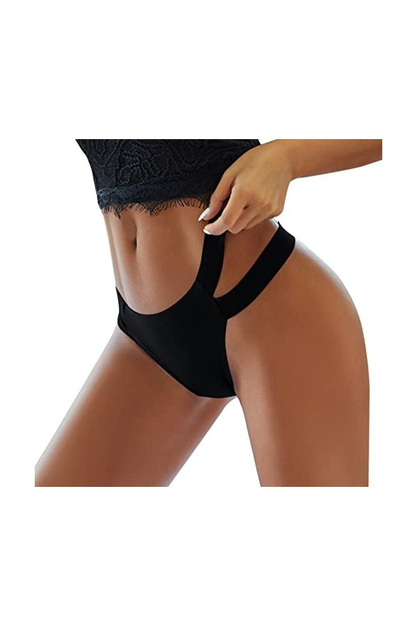 Dasongff Culottes Dentelle pour Femme Taille Haute Shorties Femmes Sexy Culotte Sexy Chic Slip Sexy Coquin Transparente Tanga