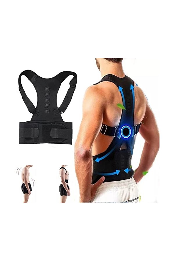 2022 Nouveau correcteur de posture Attelle de posture arrière Support de la clavicule Arrêtez de vous affaler et de vous cour