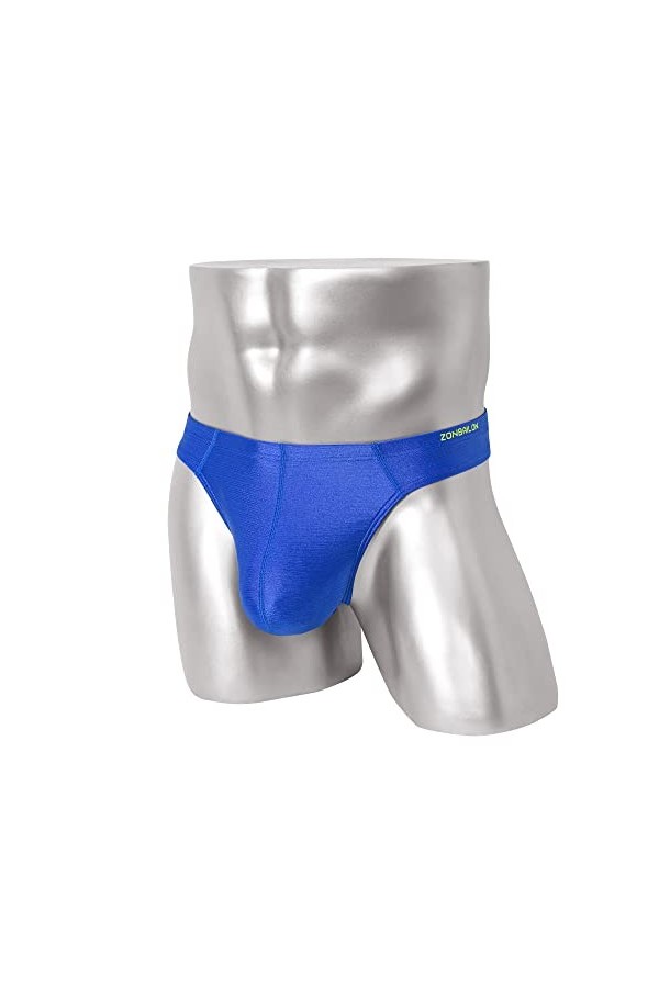 BIATWOWR Sous-vêtements pour homme - Sexy à basse vitesse - String jockstrap pour homme - Grand sac à balles - Lot de M L XL 