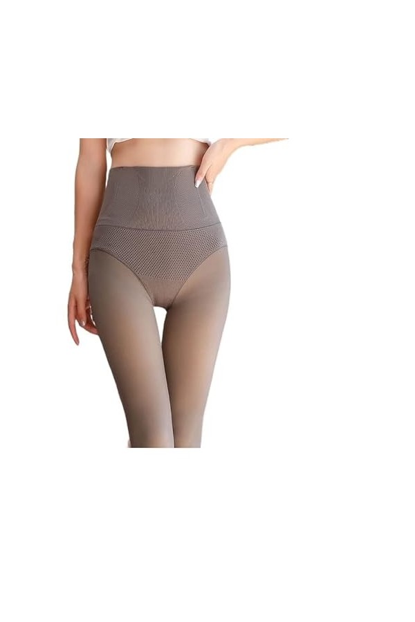 PROEES Leggings chauds sexy for femmes Color : Grey 1, Size : 260g 