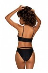 Obsessive Bikini MIAMELLE Ensemble, Negro Negro , Estandar Femme