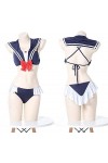 TSUSF Lolita Robe Sexy Lingerie Érotique Cosplay Costumes Kawaii Dentelle Top Culotte pour Femmes School Girl Maids Outfit C