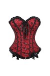 TTCI-RR Bustiers et Corsets Femme Black Lace Garniture Corset en soufflage de la Taille Burlesque Corlesque Bustiers Haut Sex