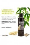 Earthly Body Edible Massage Oil Banana Lubrifiants Transparent 8 Oz