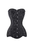 TTCI-RR Bustiers et Corsets Corset Long Torse Corset, Vêtements Serrés Mise en Forme De Poitrine Minceur Poitrine Femmes Blan