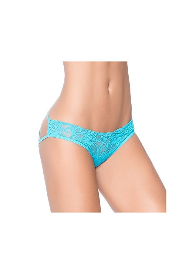 Mapale Culotte Turquoise Cage Ouverte sur larrière Style 97