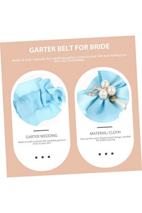 Abaodam 10 Pièces Anneau De Jambe Jarretelles Strass Jarretelles En Dentelle Porte-jarretelles De Mariage Accessoires Pour Fe