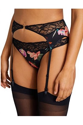 Aubade Porte Jarretelles Sweet Folk Poétique Taille FR L