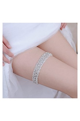 ZZSRJ Sexy Mariée Cuisine Jarretière Ceinture Femaine De Mariage Cosplay Jambe Courroie Jarretière Color : C, Taille : One S