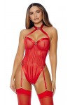 Forplay Ours en Or Rouge pour Femme - Taille S