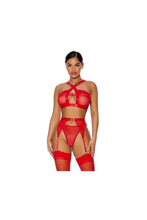 Forplay Golden Hour Ensemble de Lingerie Black M