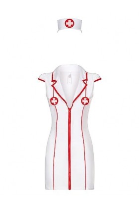 Ann Summers Tenue dinfirmière pour femme - Blanc - XXL