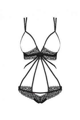 Obsessive M1277 Teddy pour femme - Noir - Large-X-Large