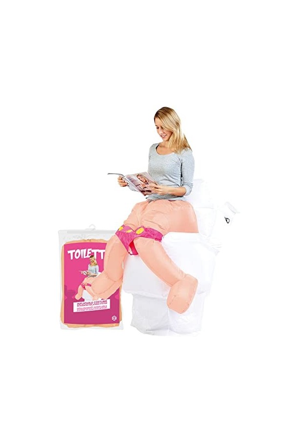 Déguisement Gonflable Nichon | Costume Insolite | Qualité Premium | Taille Adulte | Polyester | Agréable à Porter | Résistant