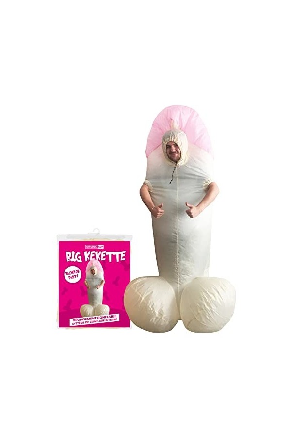 Déguisement Gonflable Nichon | Costume Insolite | Qualité Premium | Taille Adulte | Polyester | Agréable à Porter | Résistant