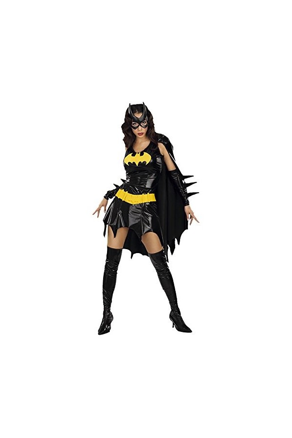 Rubies Costume Co -Costume Femme Batgirl Déguisement Neuf Sexy Superhéro - Noir, Small - S - EU 36-38