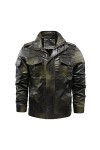 RYTEJFES Veste chaude en peluche dhiver - Veste demi-saison pour homme - Veste en peluche pour homme - Veste dautomne - Ves