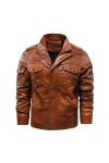 RYTEJFES Veste chaude en peluche dhiver - Veste demi-saison pour homme - Veste en peluche pour homme - Veste dautomne - Ves