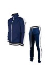 RYTEJFES Vêtements de sport pour hommes Ensembles Gym Fitness Entraînement Pantalons de jogging Confortable Hommes Élégant Vê