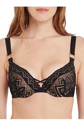 ROUGEGORGE LINGERIE - Soutien-Gorge Push up Dentelle - Cassy - Femme
