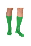 PVC Latex Socks Unsex Men Women High Tube Fetish Socks Seamless Socks Tight Fit Knee Stockings slim high Toes Club Wear