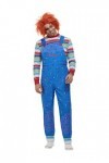 Chucky Costume, Blue XL 