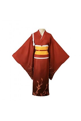 Qusunx Robe kimono pour femme - Costume de kimono japonais pour adulte