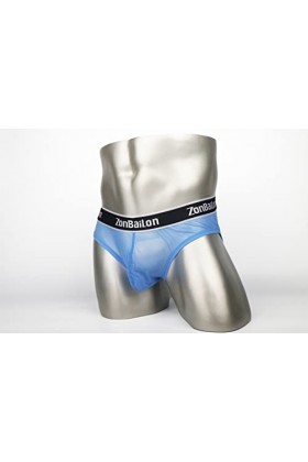 ZUOLAIYIN Culottes pour homme en bambou pour homme avec grande poche Sous-vêtements sexy pour homme Culotte Culotte pour homm