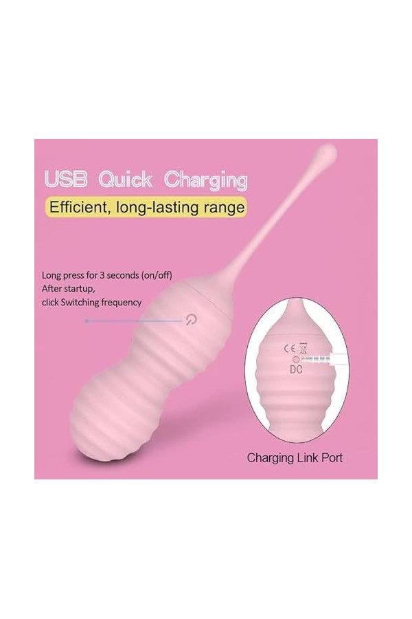 Oe-uf Vîbrant Culotte VBTe Télécommande Culotte Vibrante Femme Culotte F VT pour Femme S F avec Télécommande Contrôlée 10 Fré