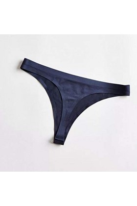 LAGEDOUDING Ice Silk Femmes Culottes Seamless Nylon Mince G-String Strings Lingerie Taille Basse Respirant Slips sous-vêtemen