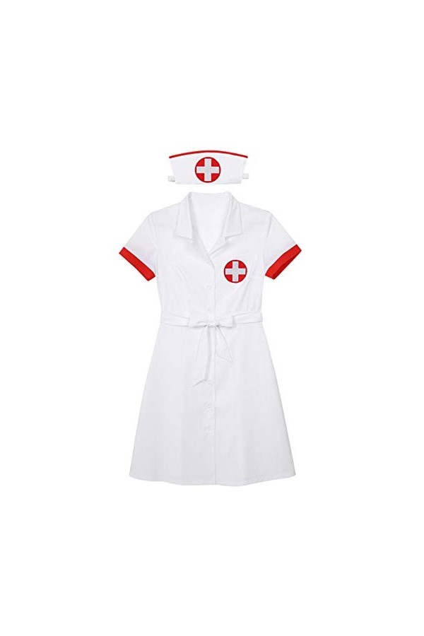 GWSFQ Lingerie Sexy Femmes Sexy Costume Érotique Cosplay Uniforme Sexy Jeu De Rôle Costume Manches Courtes Déguisements Tenue