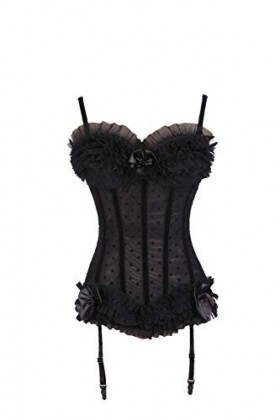 Nuisettes Et Deshabillés Érotisme Sexe Et Sensualité Ensembles De Pyjama Femme Corset De Cour Sexy Os Abdomen Poitrine Poitri