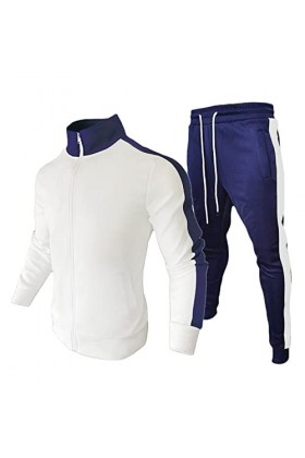 RYTEJFES Vêtements de sport pour hommes Ensembles Gym Fitness Entraînement Pantalons de jogging Confortable Hommes Élégant Vê