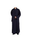 Vêtements Traditionnels Chinois Longues Robes for Le Bouddhisme Moine Bouddhiste vêtements for Adultes Hommes Haiqing Robe de