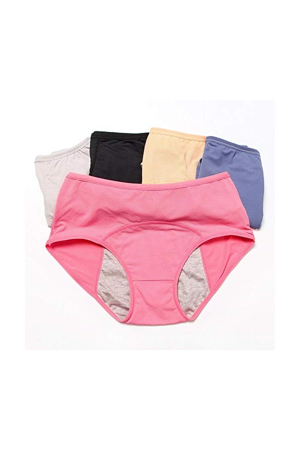 Culotte Menstruelle Pour Culotte Menstruelle Étanche Aux Fuites Sous-Vêtements Féminins Pantalons Physiologiques Slips En Cot