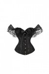 Rfmfkkg Corset sexy pour femme - Robe de mariée classique - Corselet sexy, Noir , L