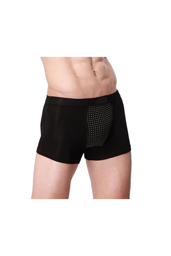 MECKOZ Pack 5/10 sous-vêtements Dagrandissement pour Hommes avec Tourmaline Magnetic Therapy Health Care pour Une Augmentati