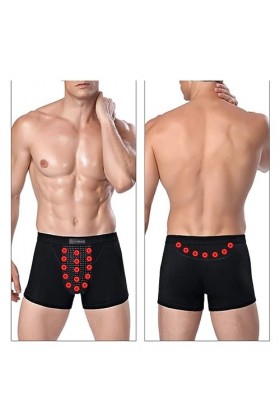 MECKOZ Pack 5/10 sous-vêtements Dagrandissement pour Hommes avec Tourmaline Magnetic Therapy Health Care pour Une Augmentati