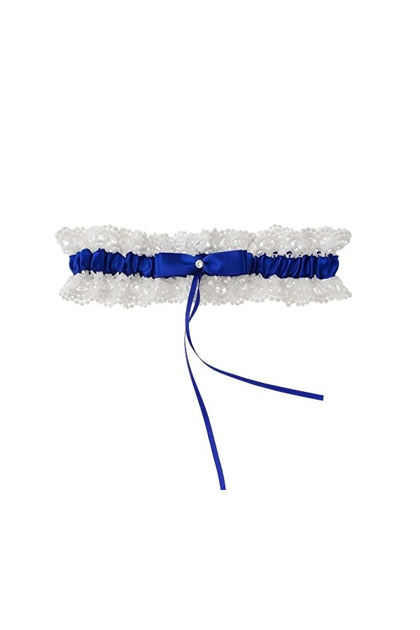 NOGRAX WXYNHHD Jarretière de mariée Satin Bow Strass Jarretière Sexy Dentelle Jarretière Cuisse Anneau De Mariée Jambe Jarret