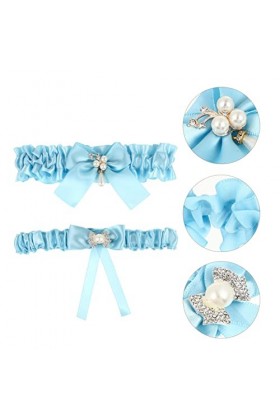 ifundom 10 Pièces Anneau De Jambe Jarretières De Bal Jarretière De Mariée Porte-jarretelles Jarretelles Pour La Cuisse Mariée