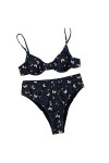 SXSGSM Maillots de Bain pour Femmes Sexy Strap Plain Mini Sexy Maillots de Bain pour Femmes Womens 2 Piece Swimsuits Thong Sw