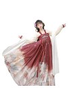 SUYGGCK Robe Ancienne Hanfu Femme Costumes Traditionnels Chinois vêtements féeriques Costume Hanfu Fluide Tenue Cosplay