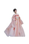 SUYGGCK Robe Ancienne Hanfu Femme Costumes Traditionnels Chinois vêtements féeriques Costume Hanfu Fluide Tenue Cosplay